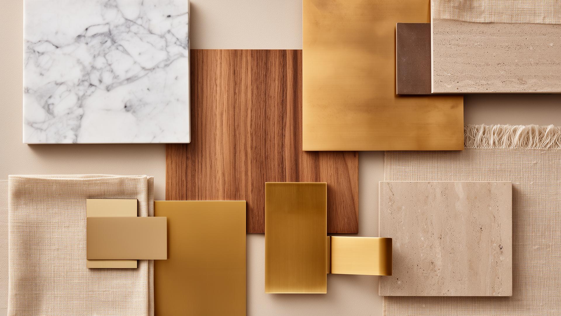 Material moodboard